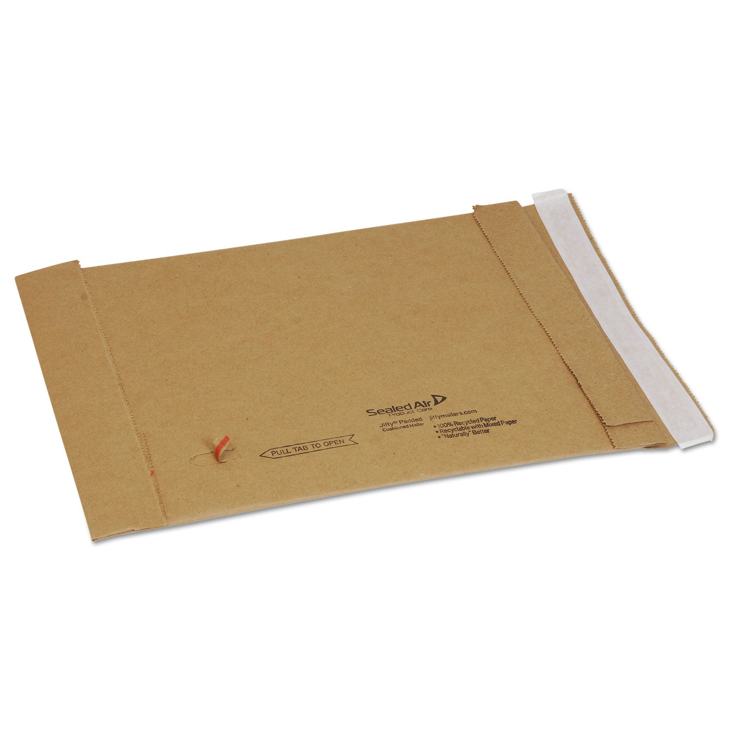 jiffy-padded-mailer-#0-paper-padding-self-adhesive-closure-6-x-10-natural-kraft-250-carton_sel66996 - 1