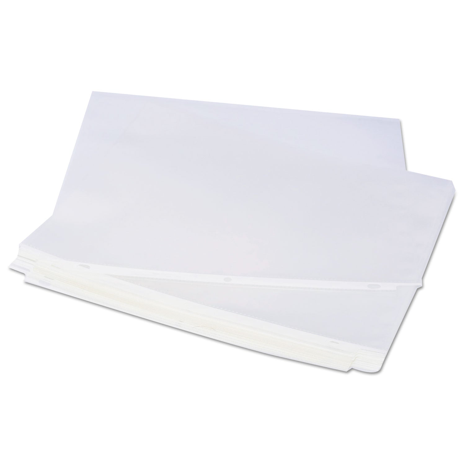 Top-Load Poly Sheet Protectors, Heavy Gauge, Clear, 50/Pack - 