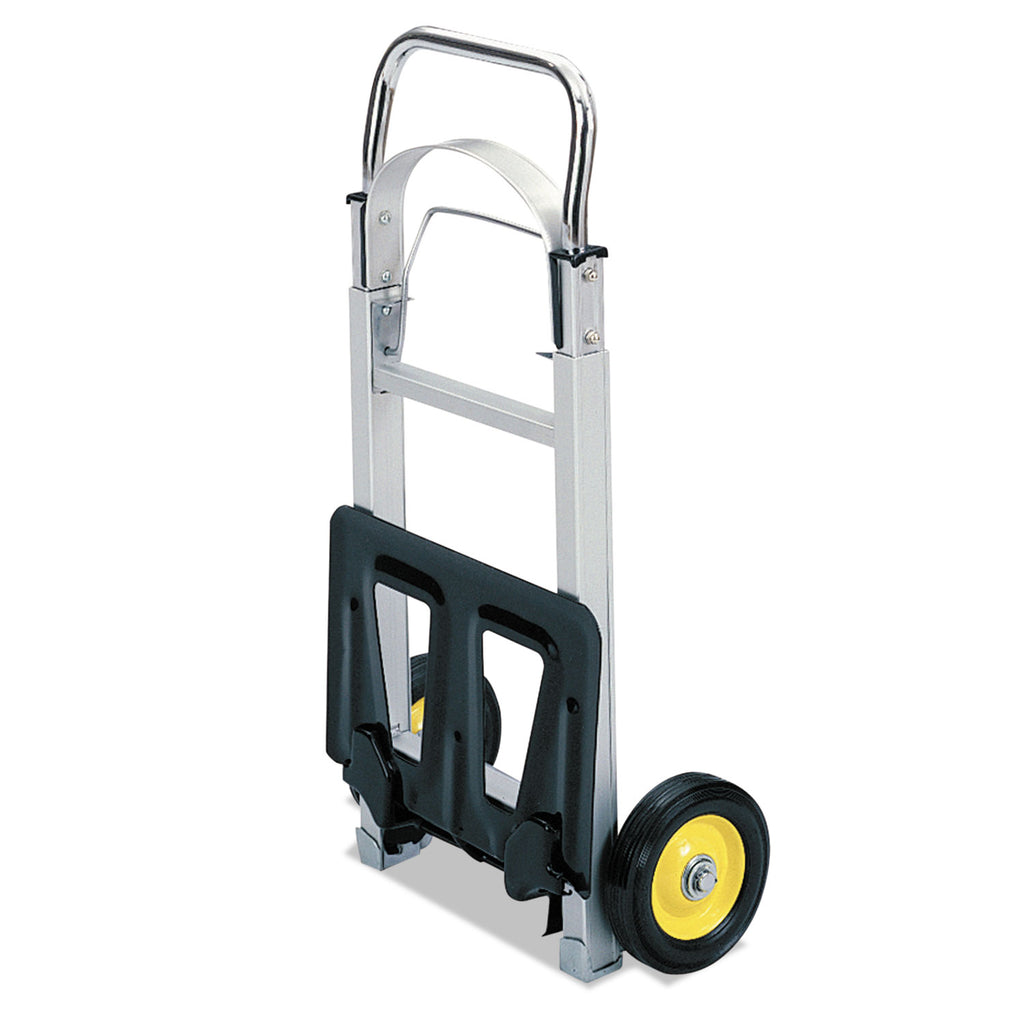 HideAway Aluminum Hand Truck, 250 lb Capacity, 15.5 x 16.5 x 43.5, Aluminum - 