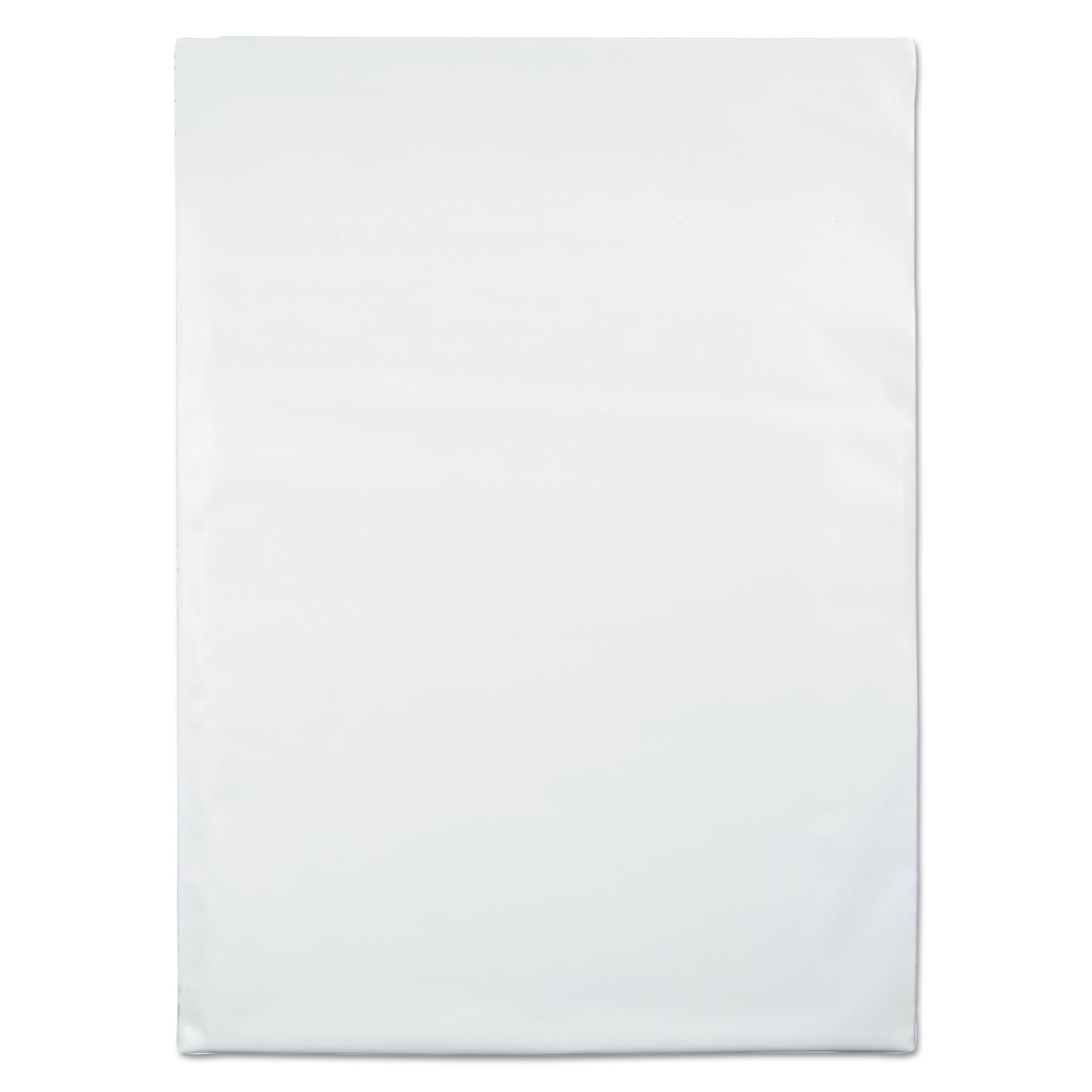 Redi-Strip Poly Mailer, #6, Square Flap, Redi-Strip Adhesive Closure, 14 x 19, White, 100/Pack - 