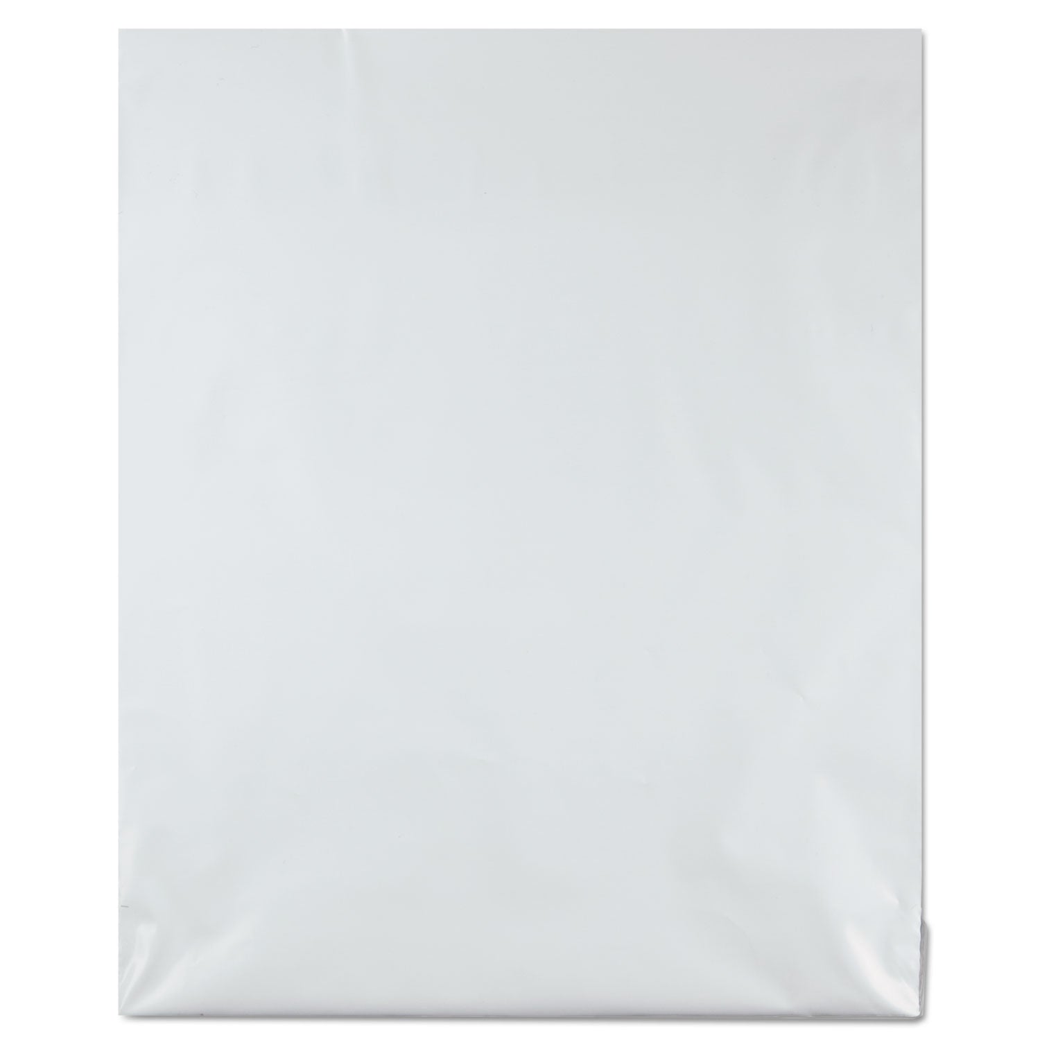 Redi-Strip Poly Mailer, #5 1/2, Square Flap with Perforated Strip, Redi-Strip Adhesive Closure, 14 x 17, White, 100/Pack - 