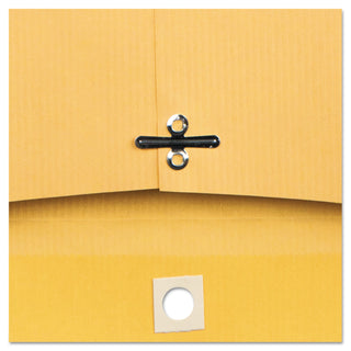 Park Ridge Kraft Clasp Envelope, #97, Square Flap, Clasp/Gummed Closure, 10 x 13, Brown Kraft, 100/Box - 