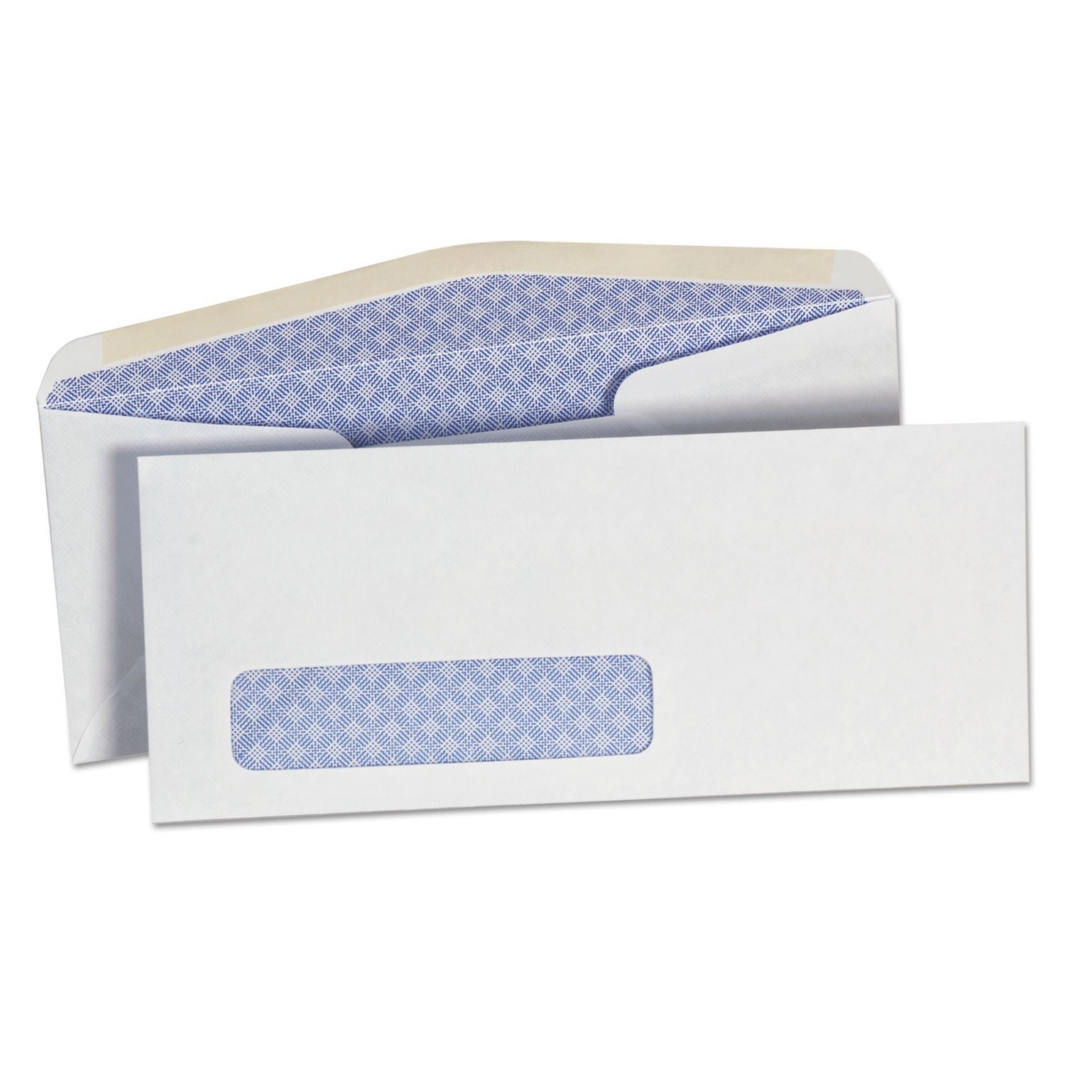 #10-trade-size-security-tint-envelope-commercial-flap-gummed-closure-413-x-95-white-500-box_off82291 - 1