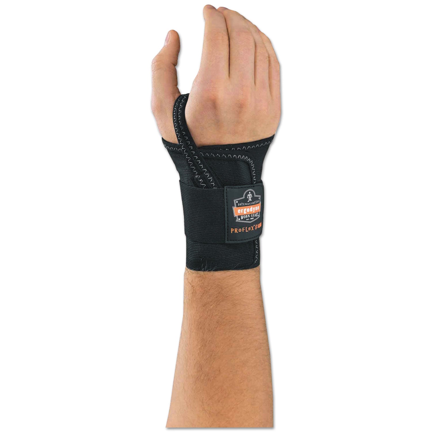 ProFlex 4000 Wrist Support, X-Large (8"+), Fits Right-Hand, Black, Ships in 1-3 Business Days - 
