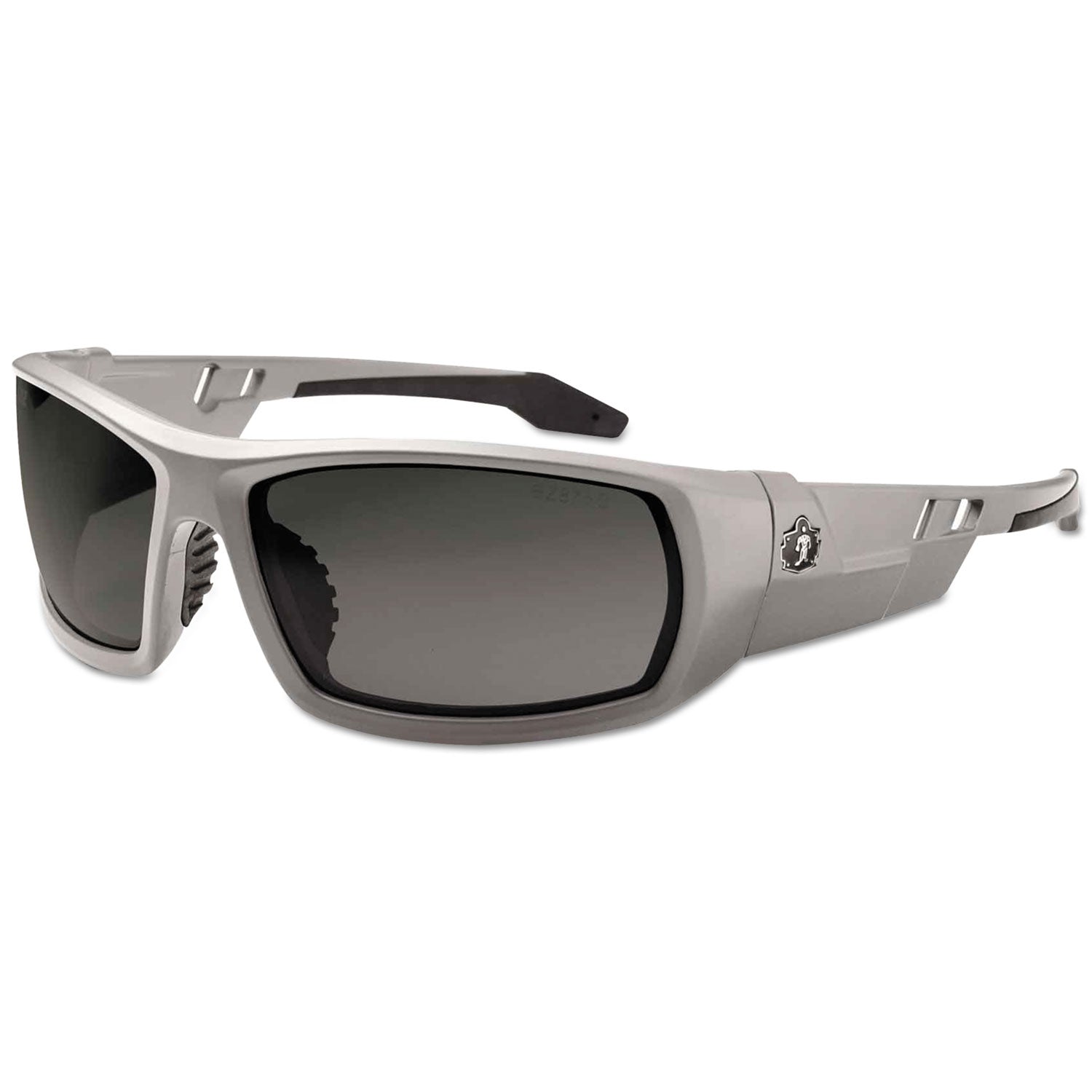 Skullerz Odin Safety Glasses, Gray Frame/Smoke Lens, Nylon/Polycarb, Ships in 1-3 Business Days
