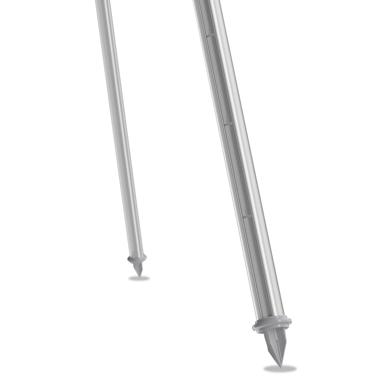 Aluminum Heavy-Duty Display Easel, 38" to 66" High, Aluminum, Silver - 