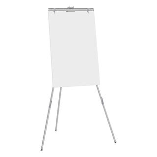 Aluminum Heavy-Duty Display Easel, 38" to 66" High, Aluminum, Silver - 