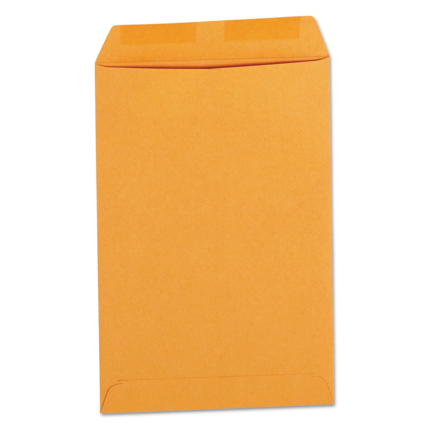 Catalog Envelope, 24 lb Bond Weight Kraft, #1, Square Flap, Gummed Closure, 6 x 9, Brown Kraft, 500/Box - 