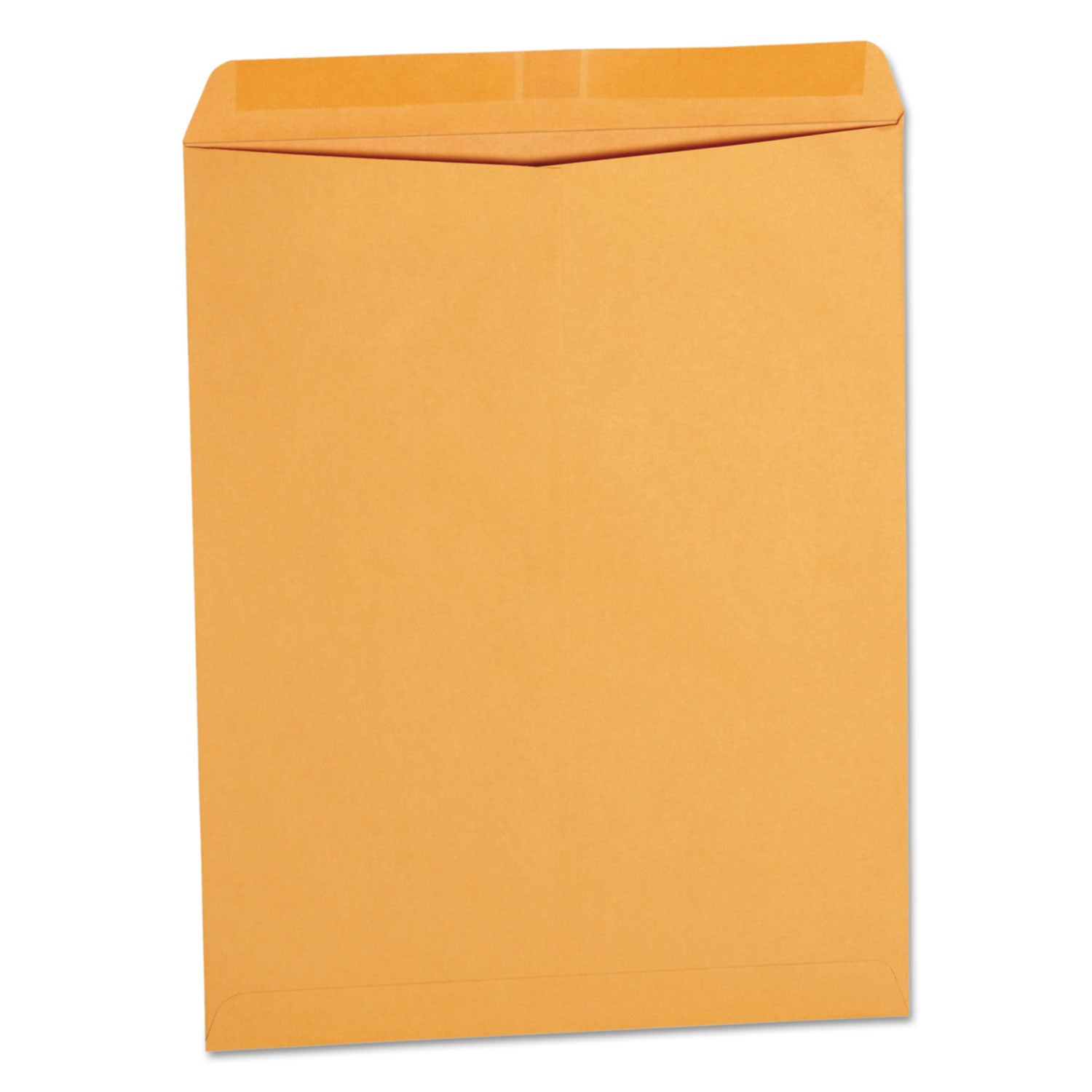 Catalog Envelope, 28 lb Bond Weight Kraft, #14 1/2, Square Flap, Gummed Closure, 11.5 x 14.5, Brown Kraft, 250/Box - 