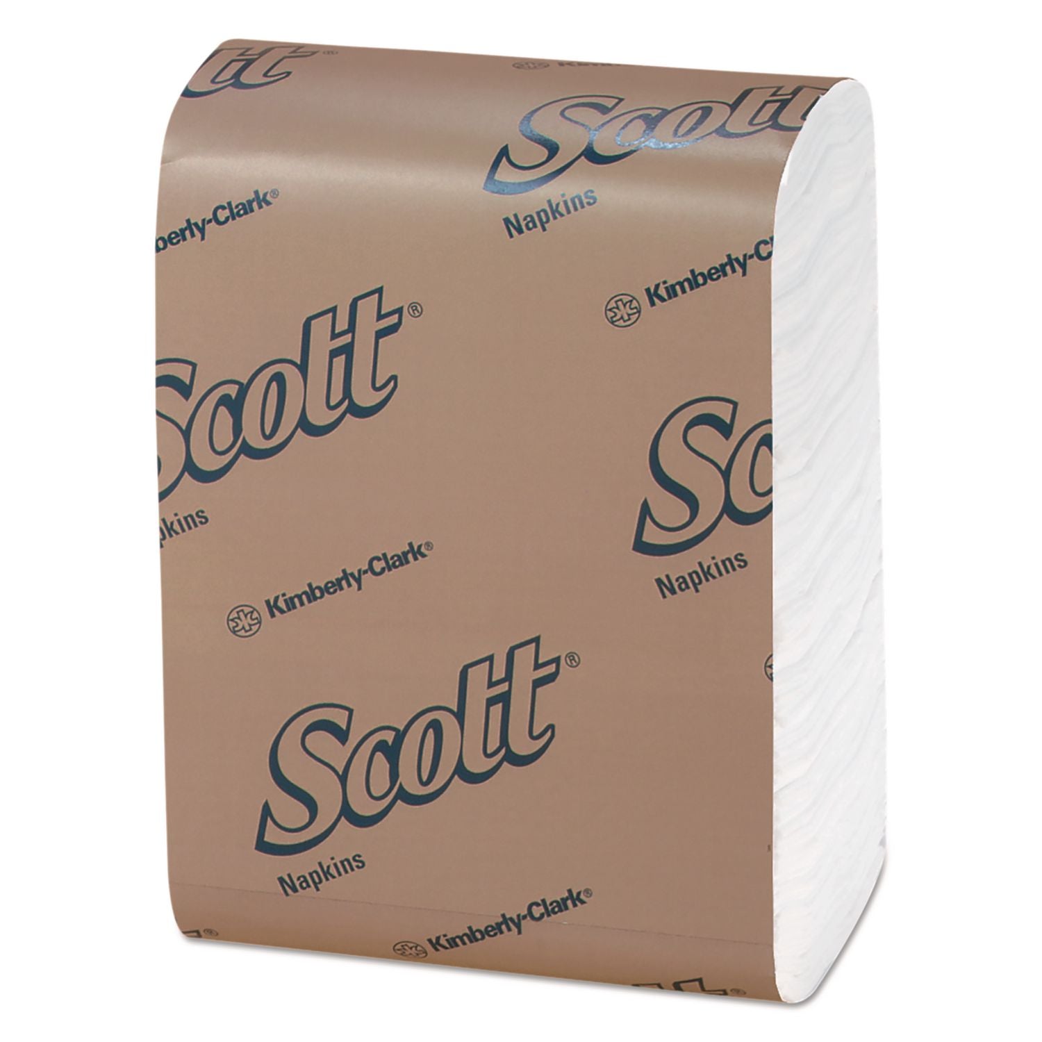 Low-Fold Dispenser Napkins, 1-Ply, 12" x 7", White, 250/Pack, 32 Packs/Carton