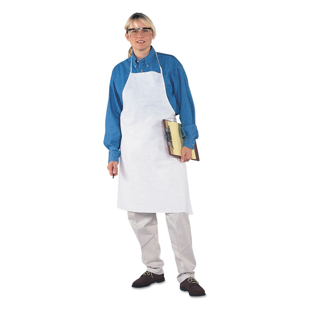 A20 Apron, 28" x 40", One Size Fits All, White