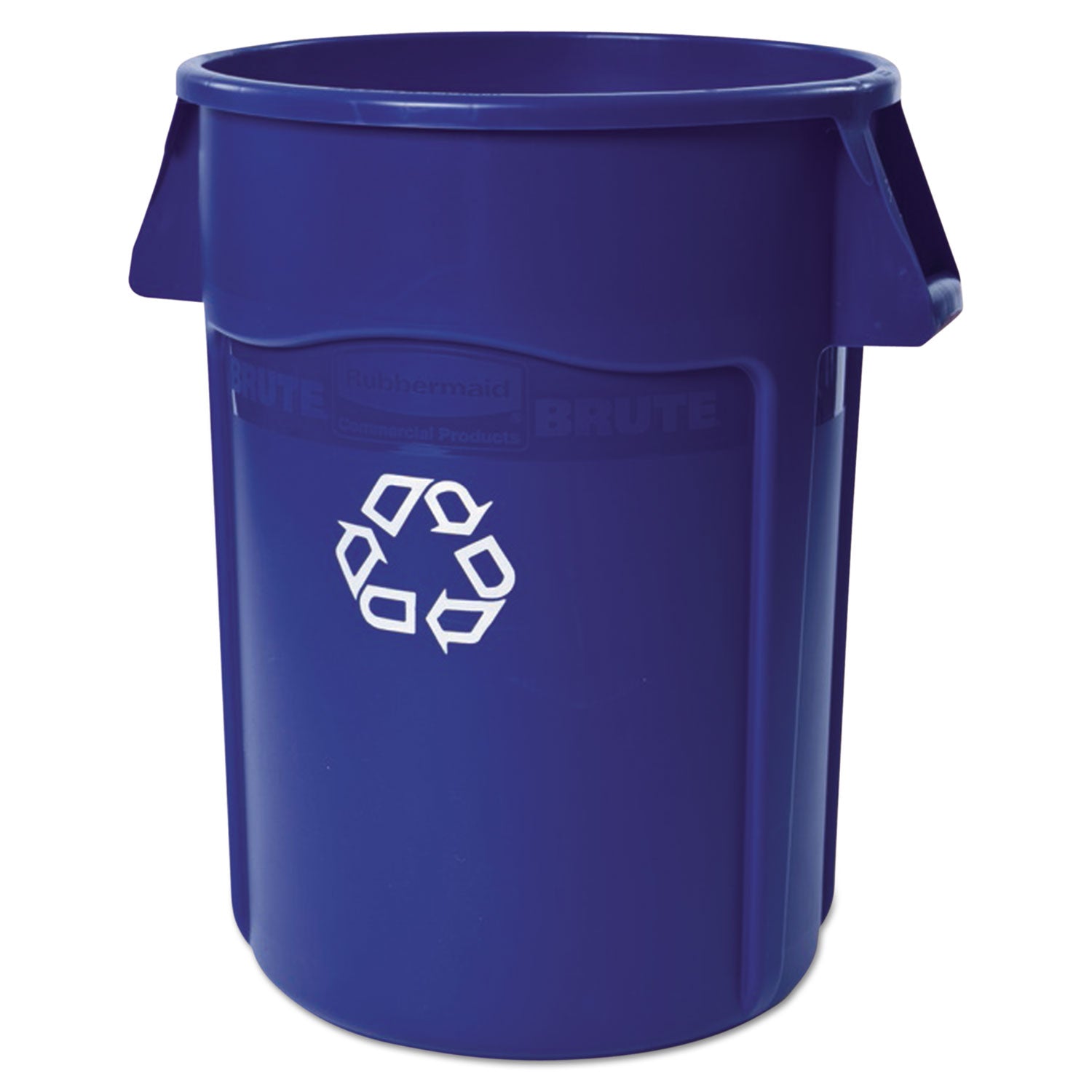 Brute Recycling Container, 44 gal, Polyethylene, Blue - 1