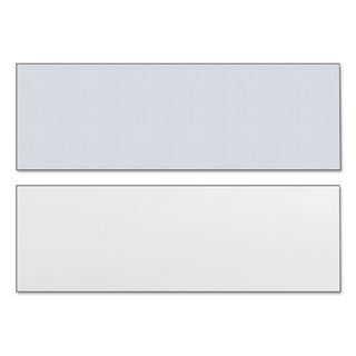 Reversible Laminate Table Top, Rectangular, 71.5w x 23.63d, White/Gray