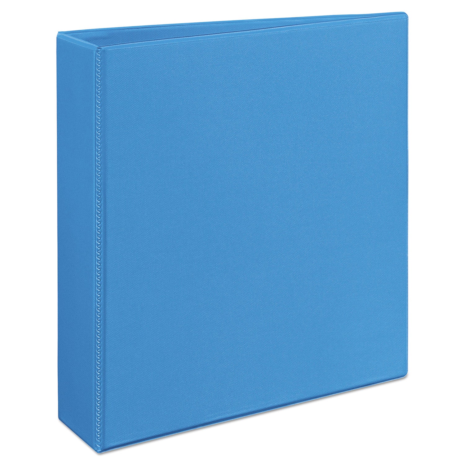 Heavy-Duty Non Stick View Binder with DuraHinge and Slant Rings, 3 Rings, 2" Capacity, 11 x 8.5, Light Blue, (5501) - 