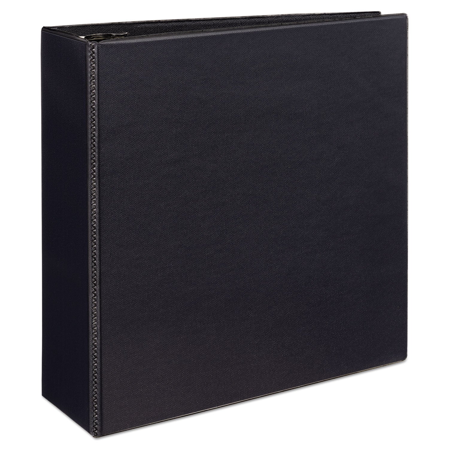 Durable View Binder with DuraHinge and EZD Rings, 3 Rings, 4" Capacity, 11 x 8.5, Black, (9800) - 