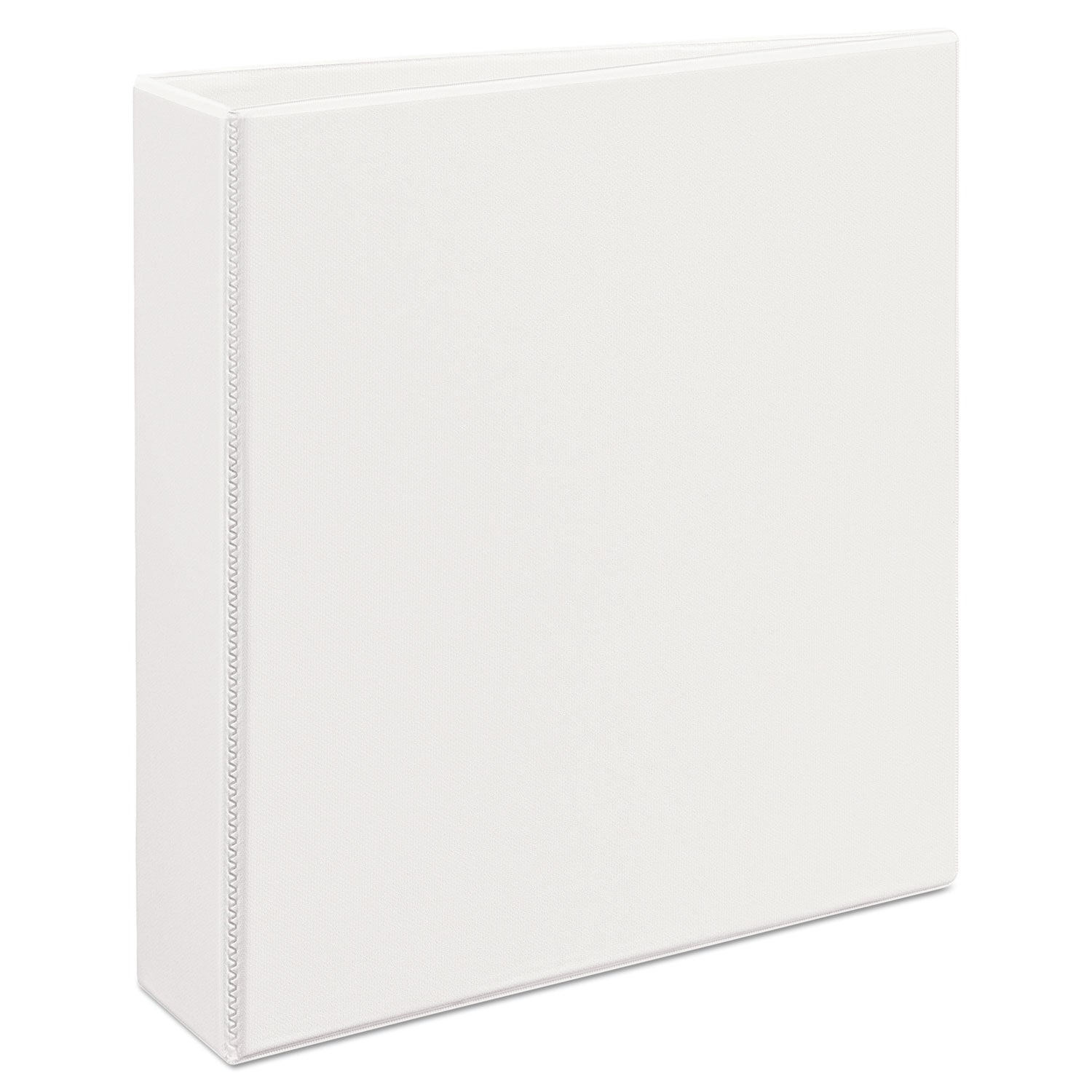 Durable View Binder with DuraHinge and EZD Rings, 3 Rings, 2" Capacity, 11 x 8.5, White, (9501) - 