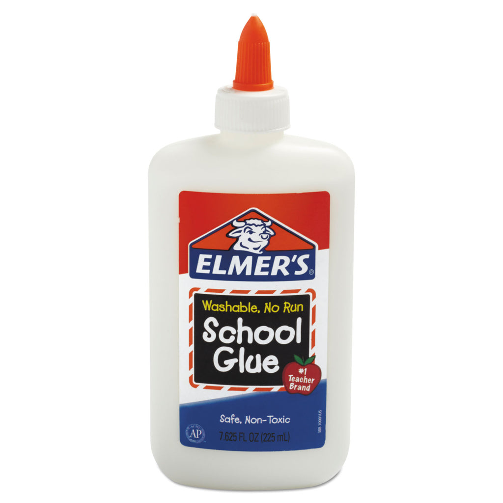Washable School Glue, 7.63 oz, Dries Clear - 