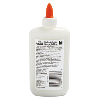 Washable School Glue, 7.63 oz, Dries Clear - 