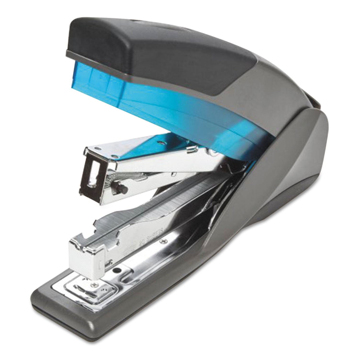 Optima 25 Reduced Effort Stapler, 25-Sheet Capacity, Slate Gray/Blue - 