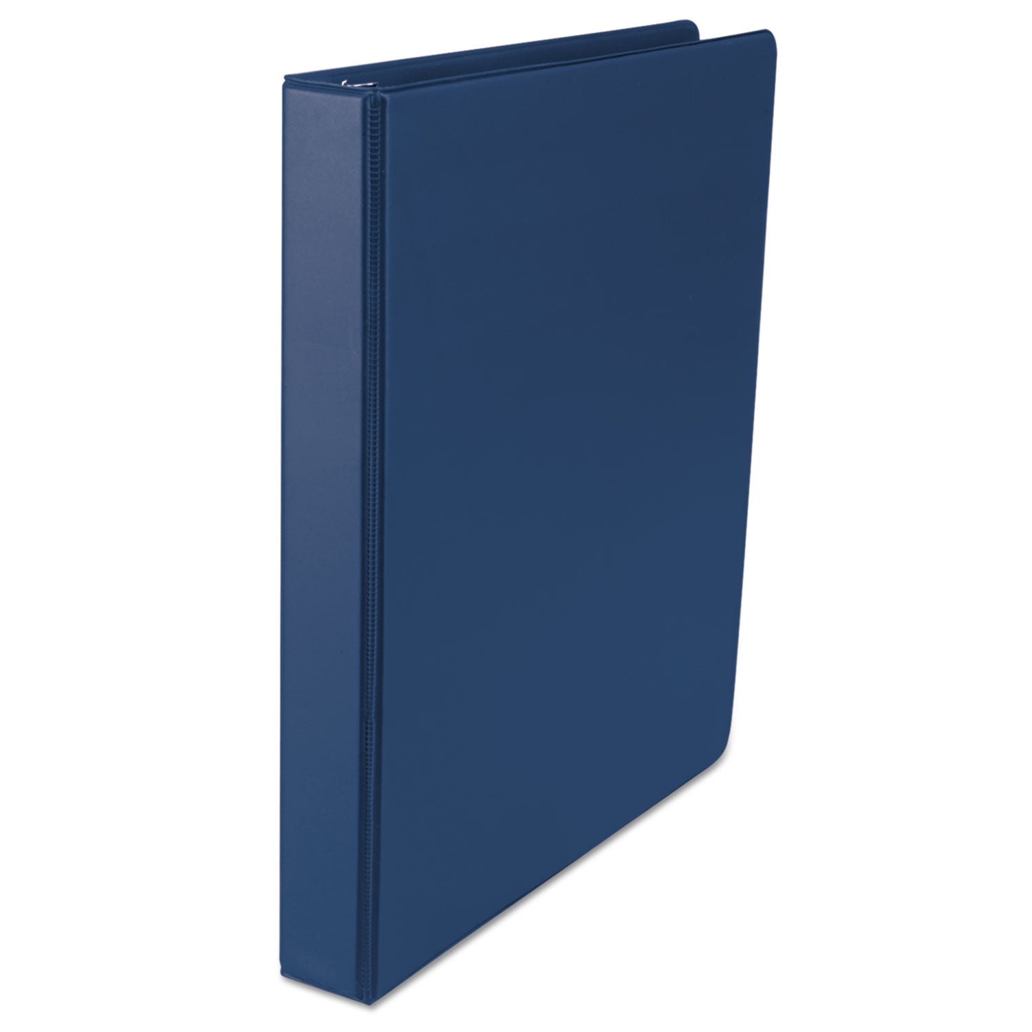 Economy Non-View Round Ring Binder, 3 Rings, 1" Capacity, 11 x 8.5, Royal Blue - 