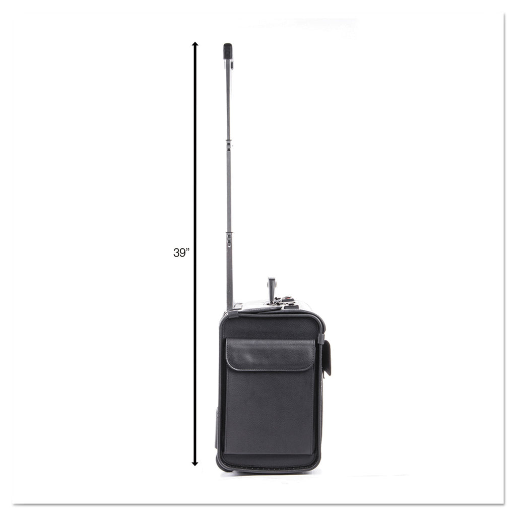Catalog Case on Wheels, Fits Devices Up to 17.3", Koskin, 19 x 9 x 15.5, Black - 