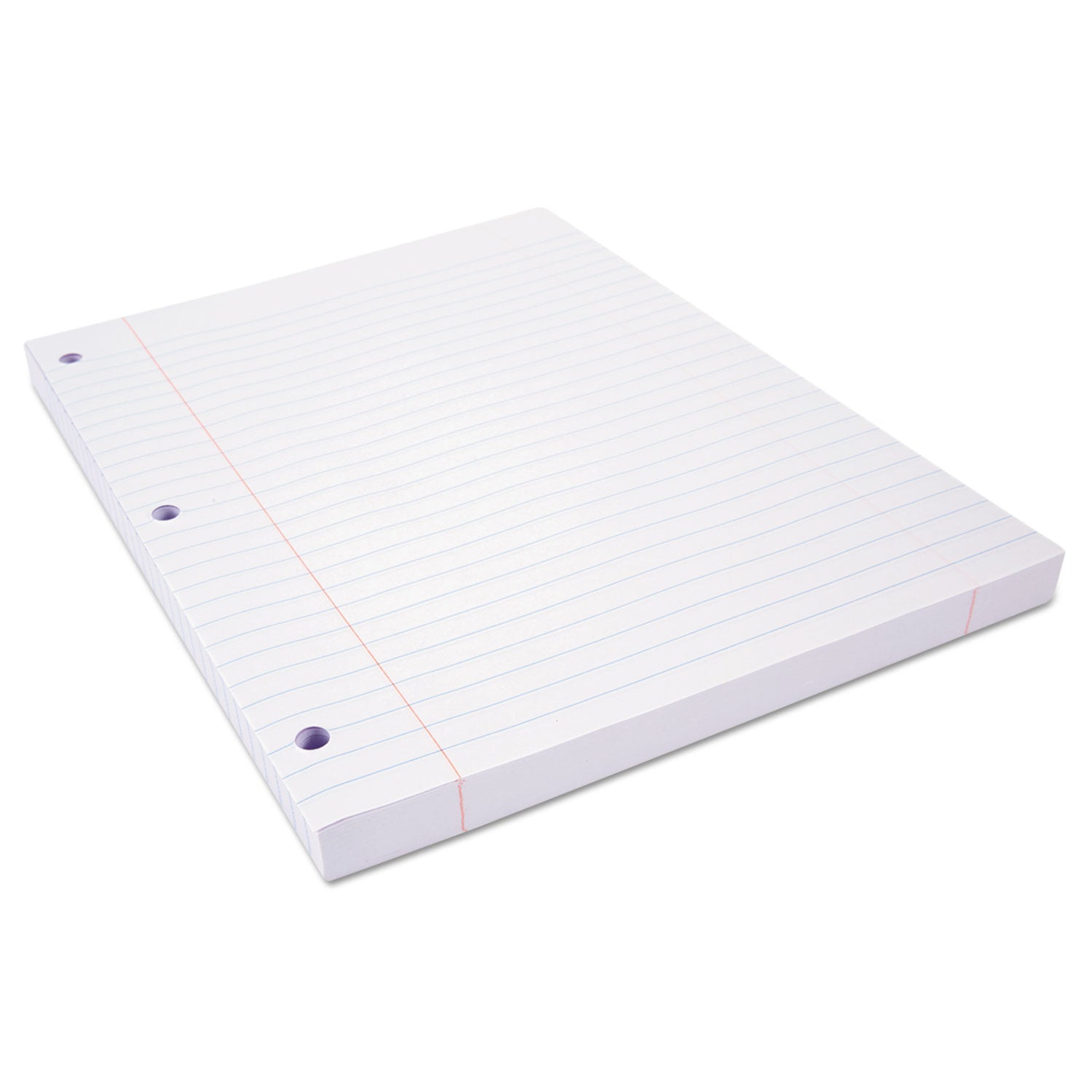 Filler Paper, 3-Hole, 8 x 10.5, Wide/Legal Rule, 200/Pack