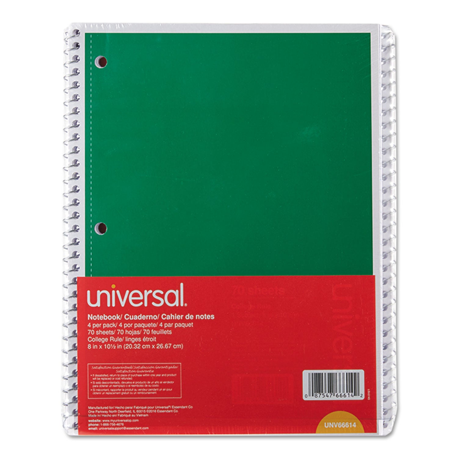 wirebound-notebook-1-subject-medium-college-rule-assorted-cover-colors-70-105-x-8-sheets-4-pack_unv66614 - 2