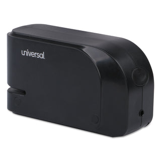 Half-Strip Electric Stapler with Staple Channel Release Button, 20-Sheet Capacity, Black