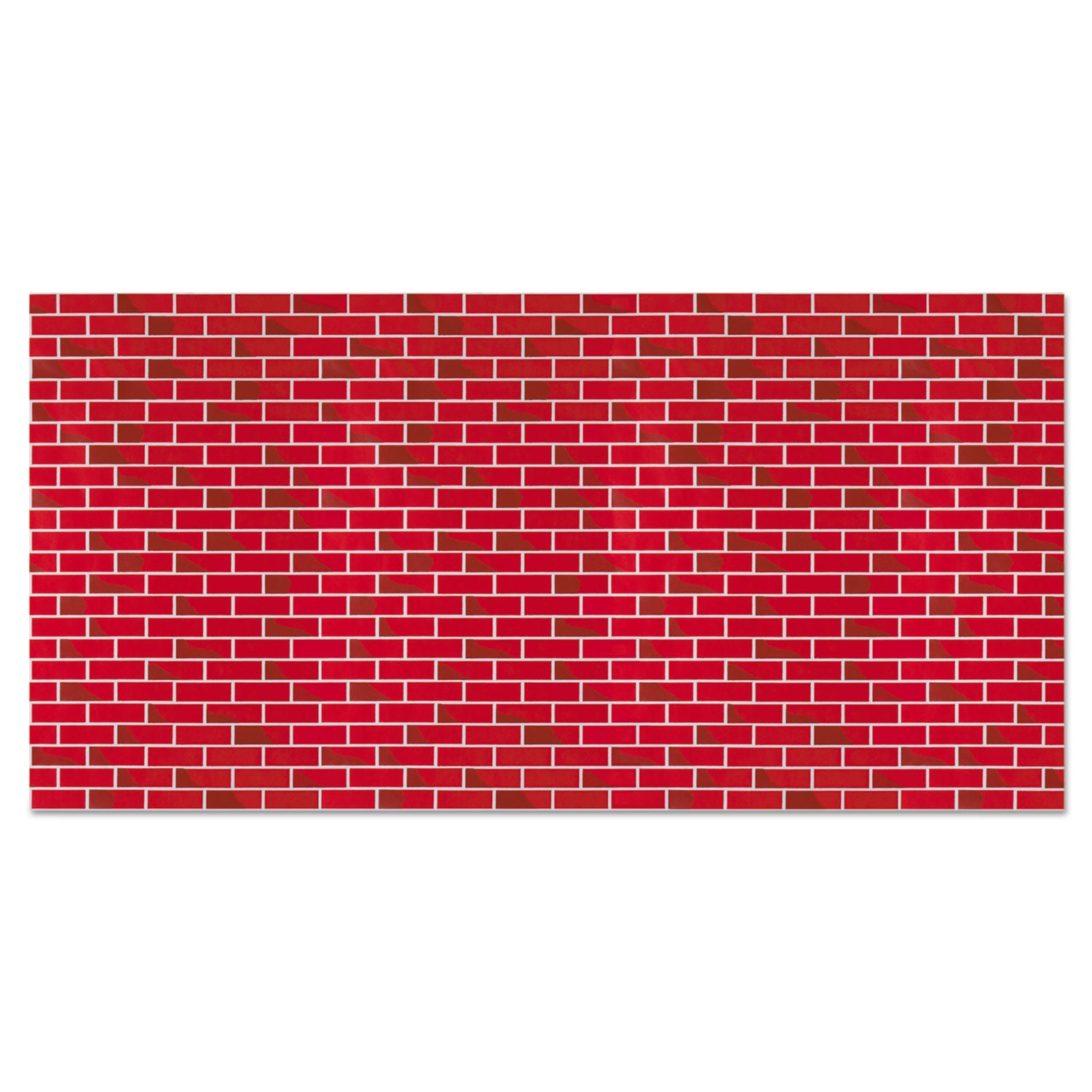 Fadeless Designs Bulletin Board Paper, Brick, 48" x 50 ft Roll - 