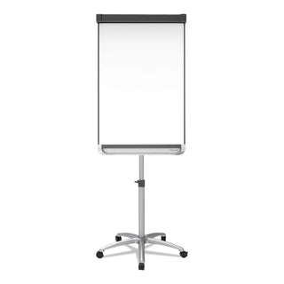 Prestige 2 Mobile Presentation Easel, 3 ft x 2 ft, Silver/White - 