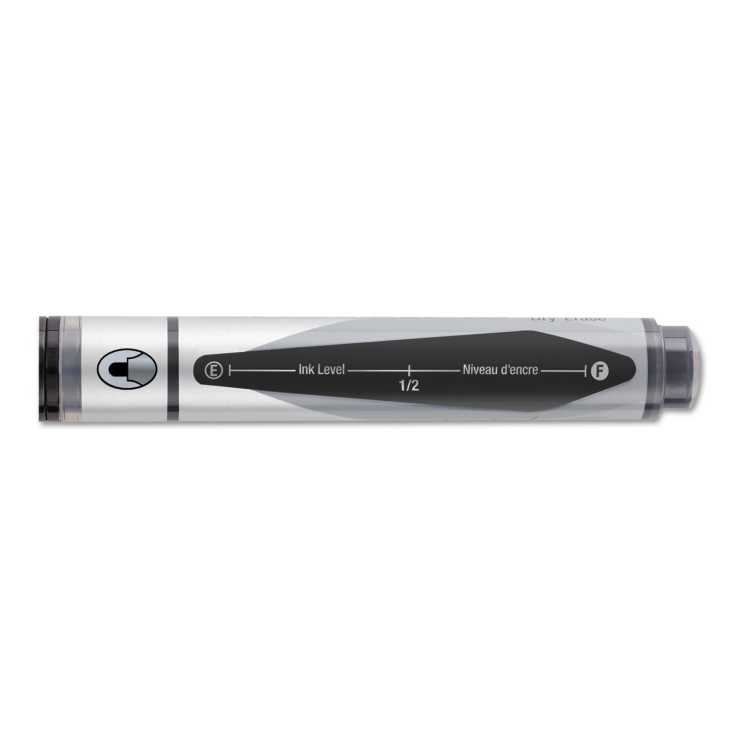 Premium Glass Board Dry Erase Marker, Broad Bullet Tip, Black, Dozen