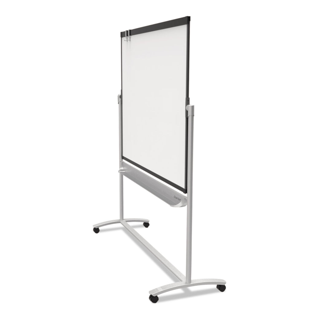 Prestige 2 Mobile Presentation Easel, 6 ft x 4 ft, Silver/Graphite - 