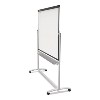 Prestige 2 Mobile Presentation Easel, 6 ft x 4 ft, Silver/Graphite - 