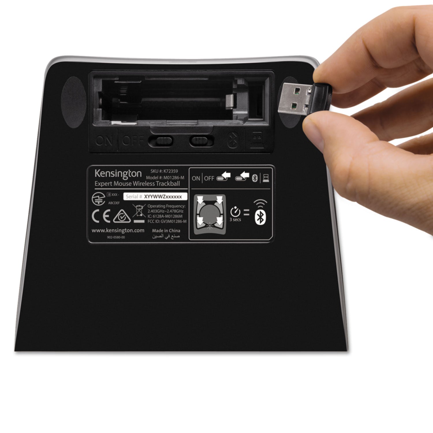 expert-mouse-wireless-trackball-24-ghz-frequency-30-ft-wireless-range-left-right-hand-use-black_kmw72359 - 6