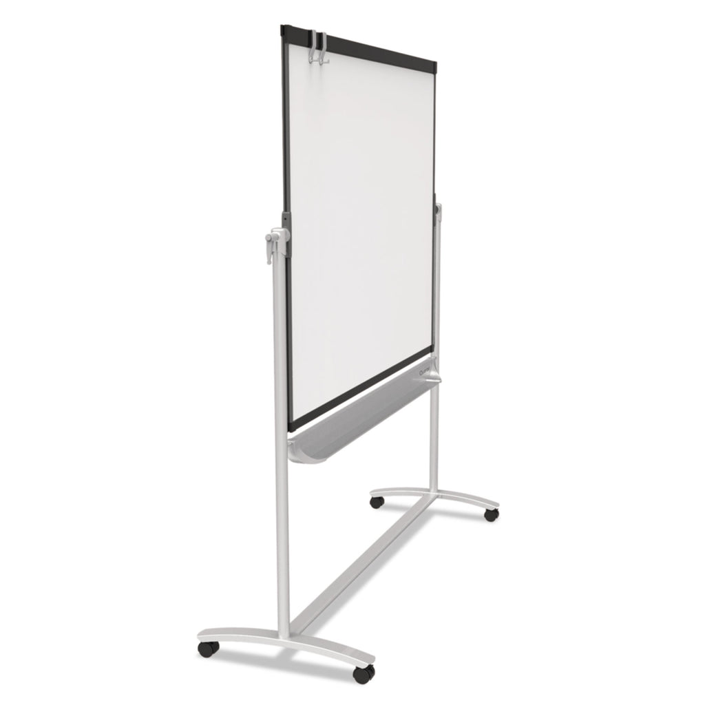 Prestige 2 Mobile Presentation Easel, 6 ft x 4 ft, Silver/Graphite - 