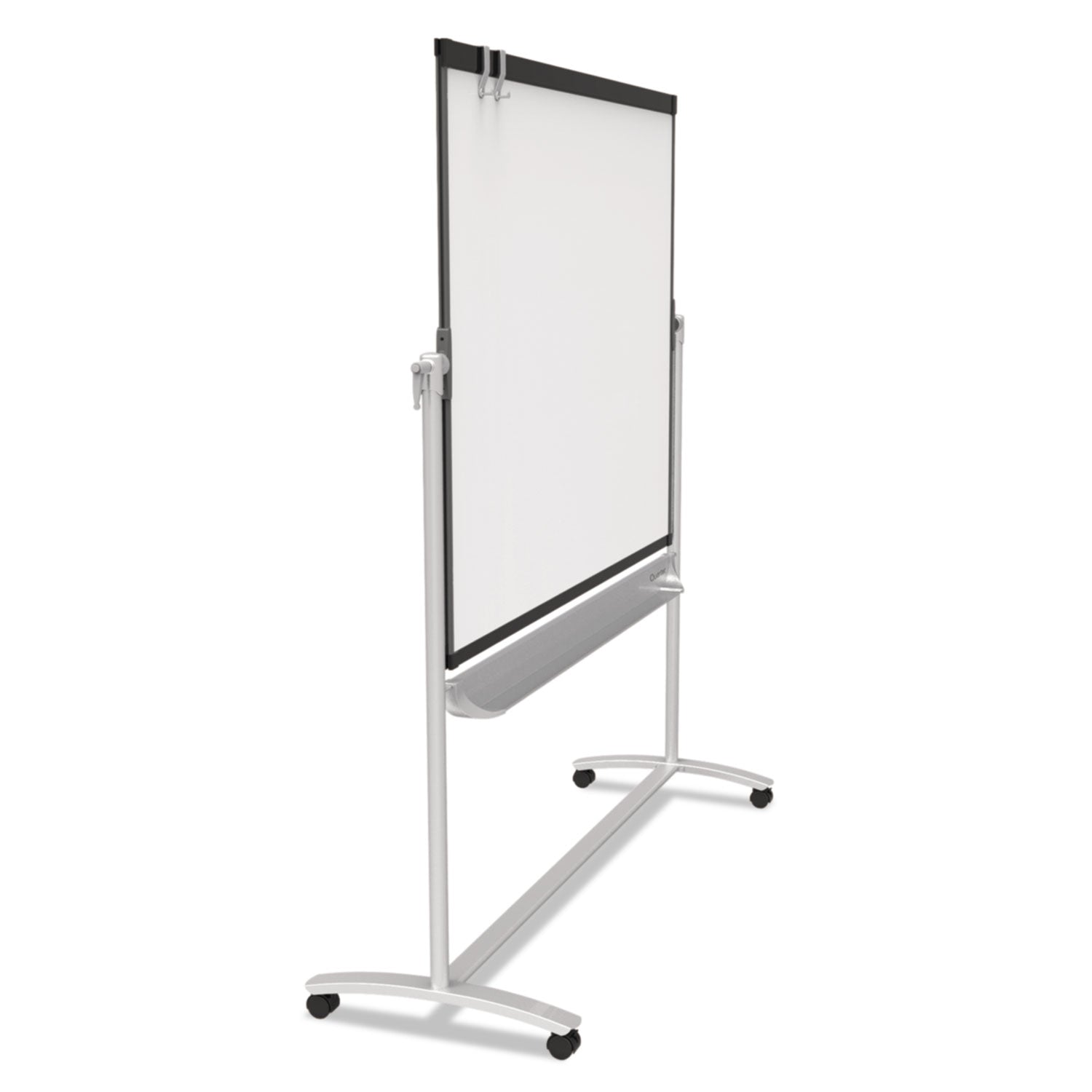 Prestige 2 Mobile Presentation Easel, 6 ft x 4 ft, Silver/Graphite - 
