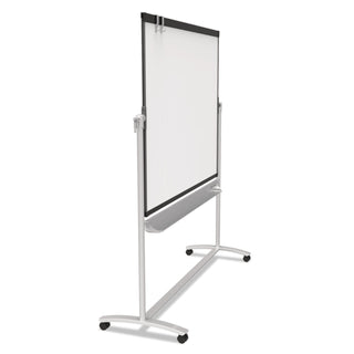 Prestige 2 Mobile Presentation Easel, 6 ft x 4 ft, Silver/Graphite - 