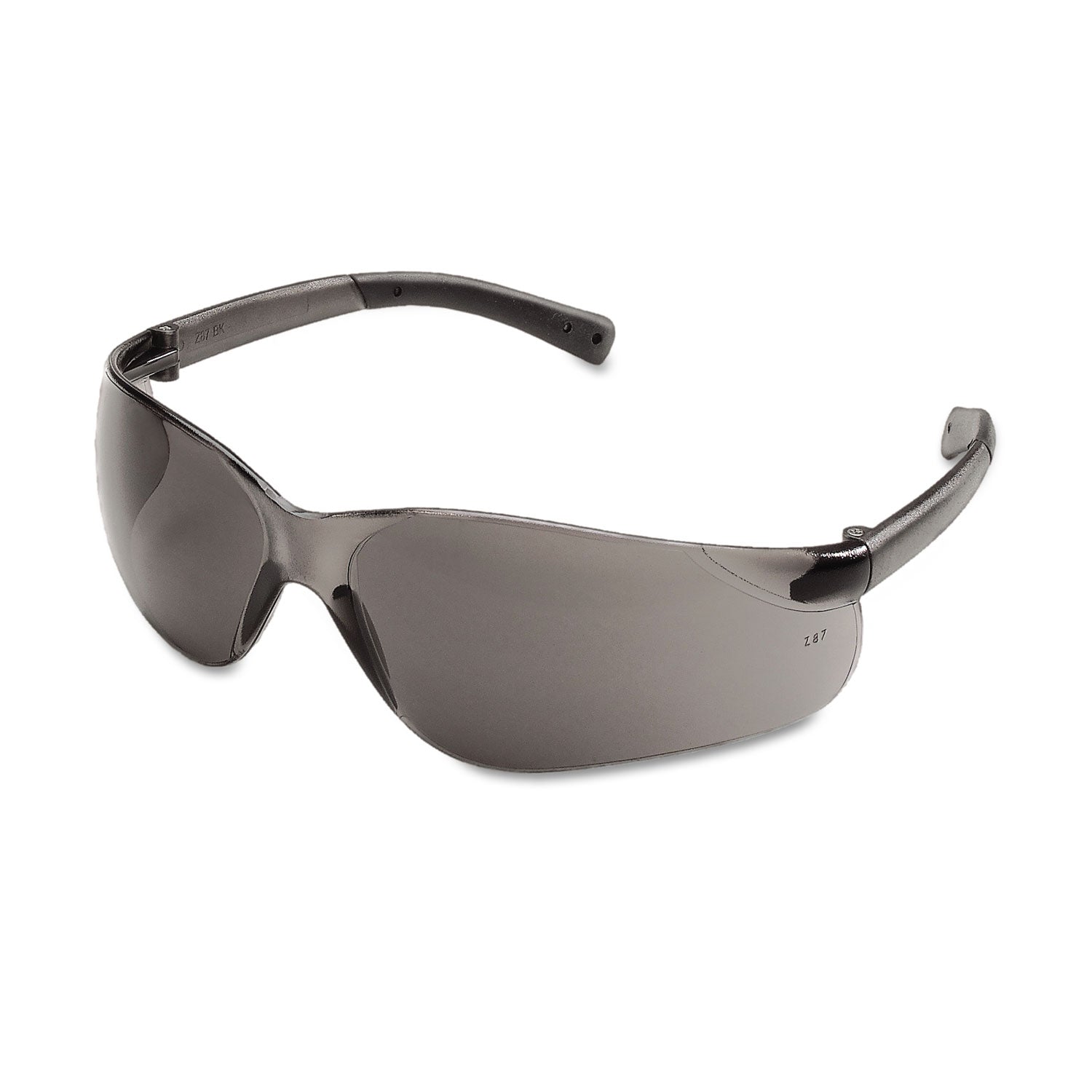 BearKat Safety Glasses, Wraparound, Gray Lens, 12/Box - 