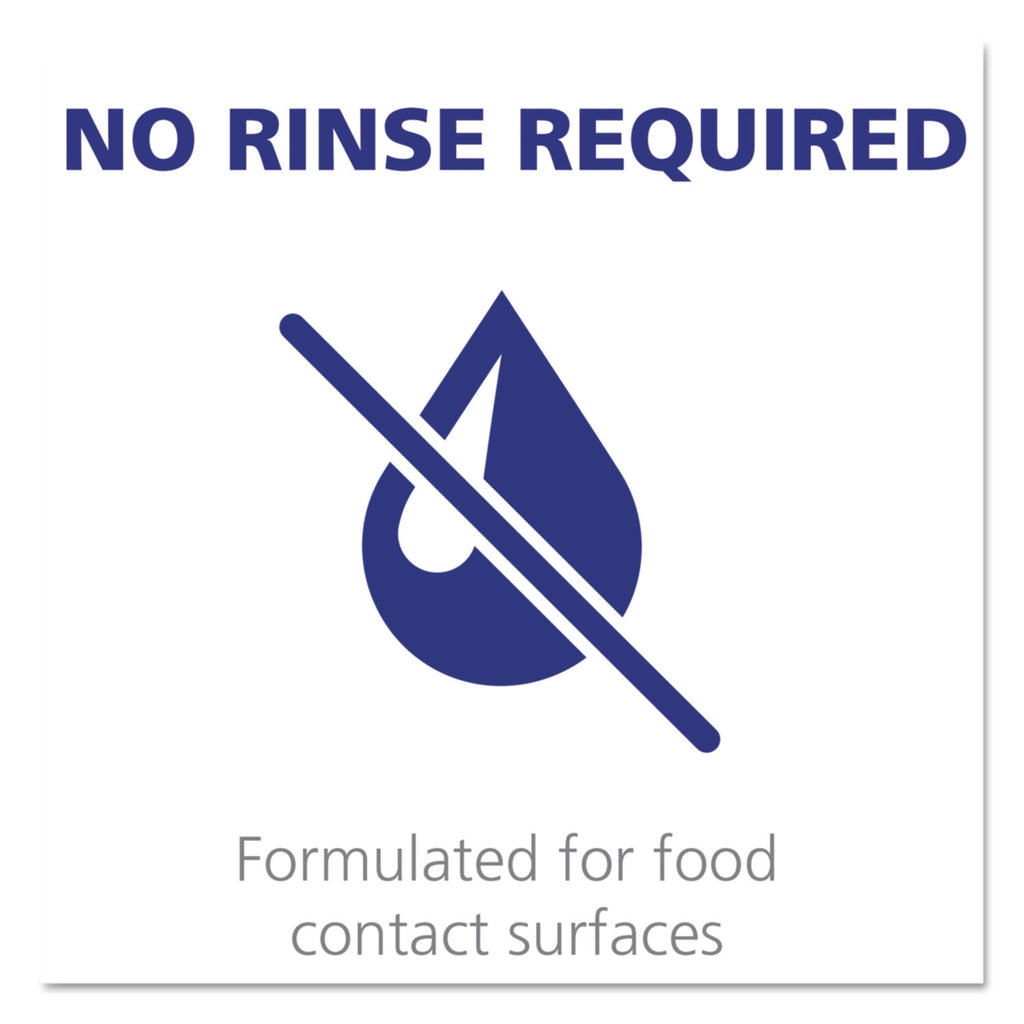 Healthcare Surface Disinfectant, Fragrance Free, 128 oz Bottle, 4/Carton
