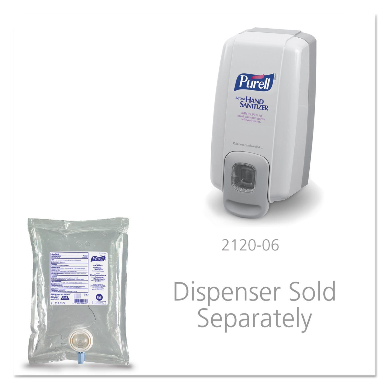 advanced-e3-rated-instant-hand-sanitizer-gel-1000-ml-refill-fragrance-free-8-carton_goj216308 - 3