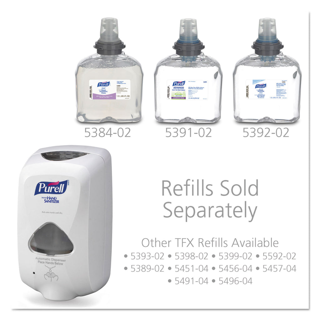 TFX Touch Free Dispenser, 1,200 mL, 6.5 x 4.5 x 10.58, Dove Gray
