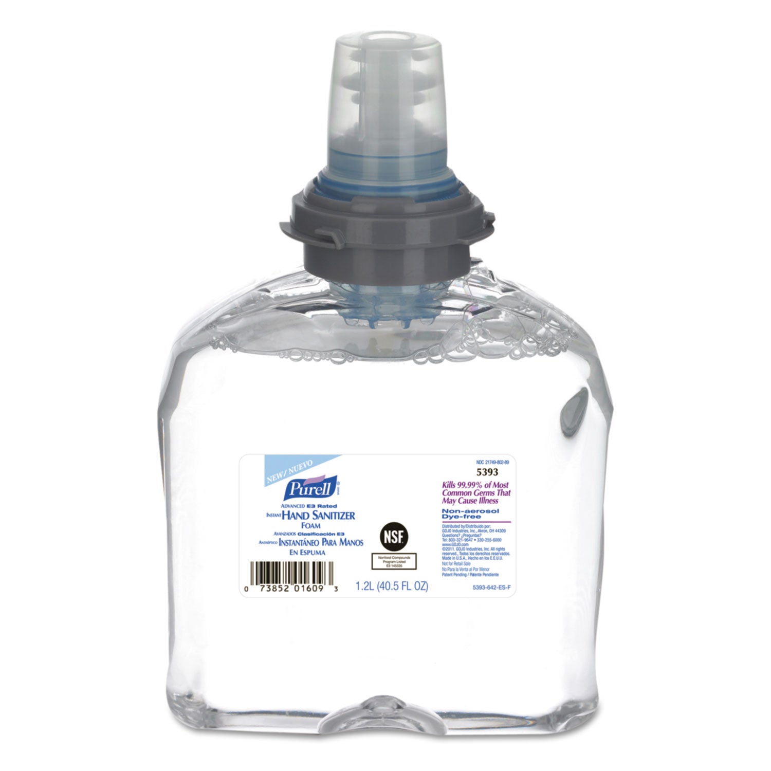advanced-hand-sanitizer-e3-rated-foam-1200-ml-refill-fragrance-free-2-carton_goj539302 - 1