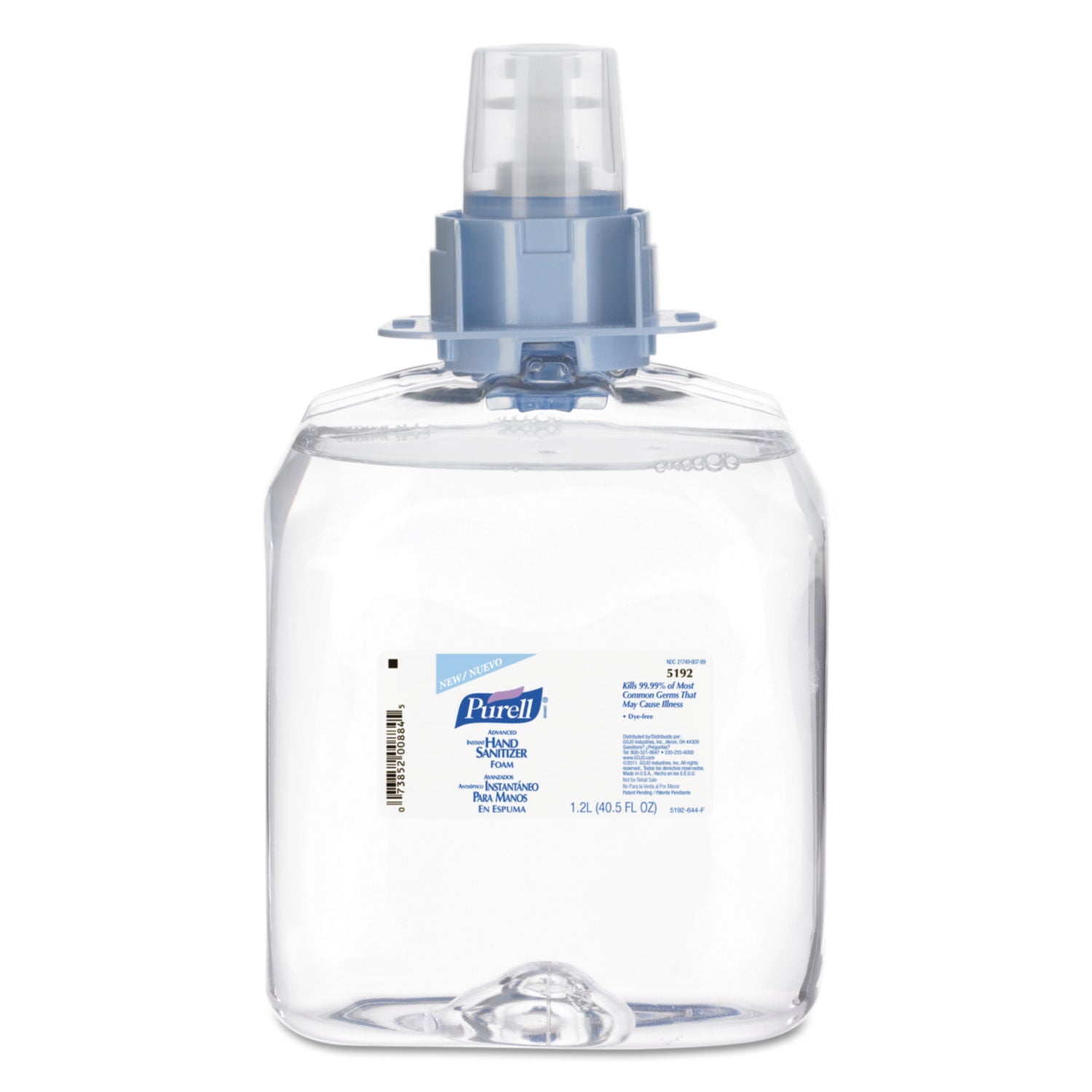 advanced-hand-sanitizer-foam-for-cs4-and-fmx-12-dispensers-1200-ml-refill-unscented_goj519204ea - 1