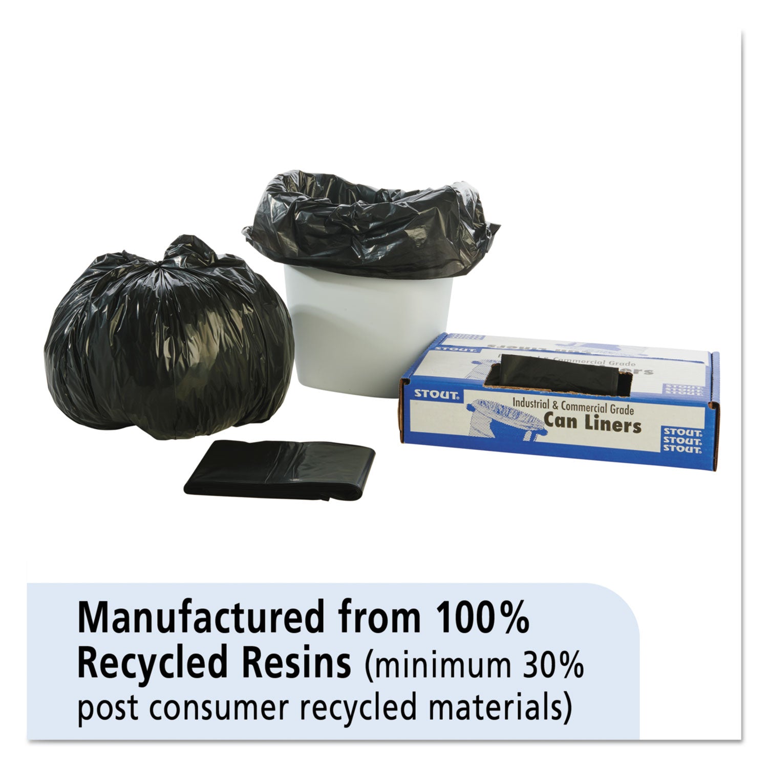 total-recycled-content-plastic-trash-bags-10-gal-1-mil-24-x-24-brown-black-250-carton_stot2424b10 - 2