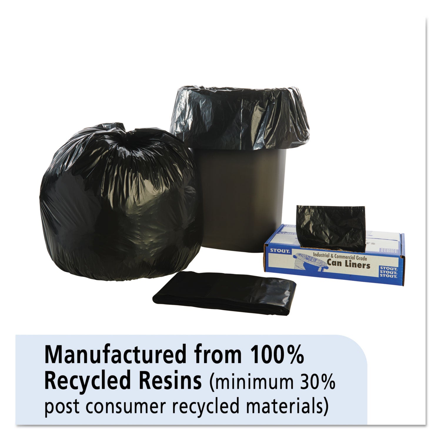 total-recycled-content-plastic-trash-bags-30-gal-13-mil-30-x-39-brown-black-100-carton_stot3039b13 - 2