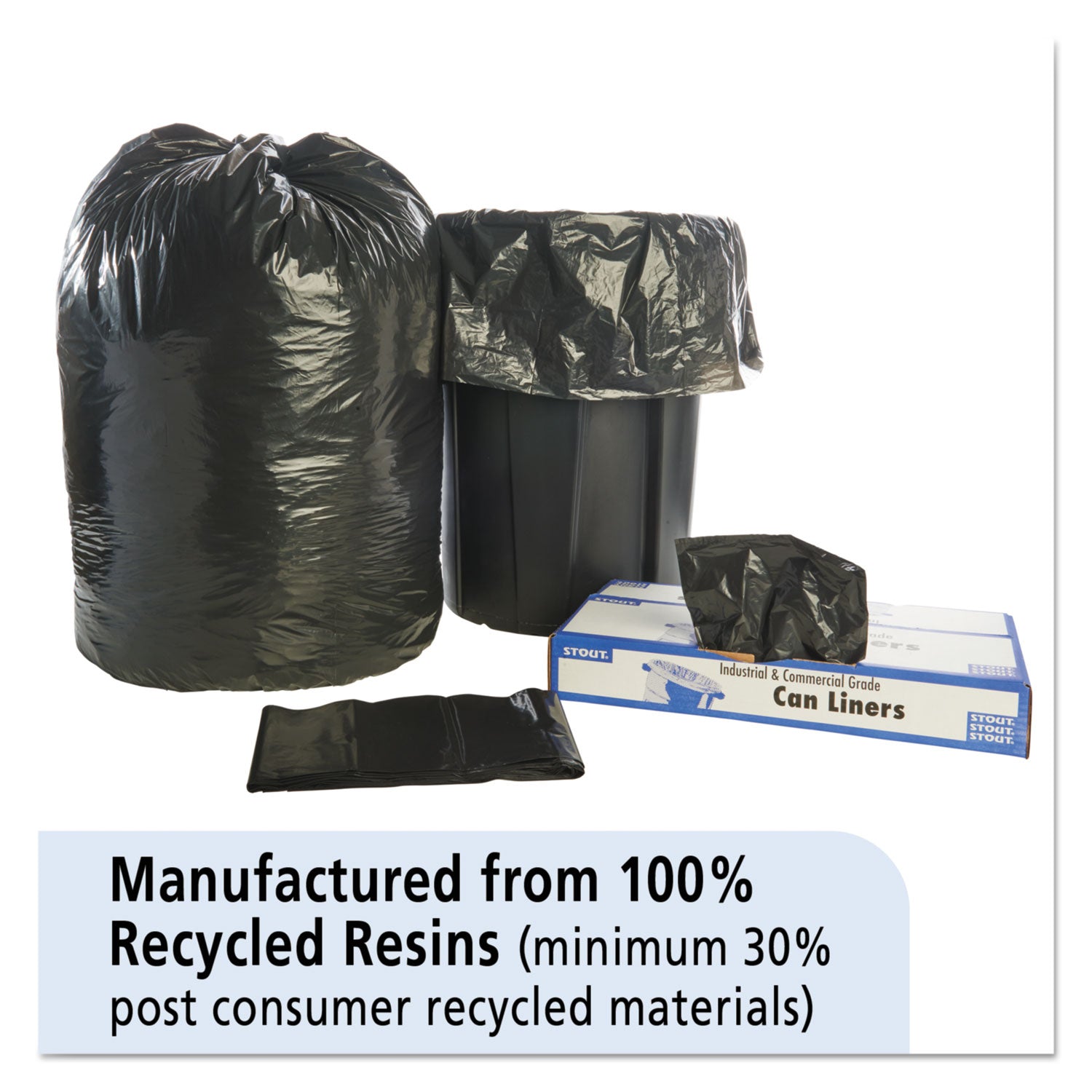 total-recycled-content-plastic-trash-bags-60-gal-15-mil-38-x-60-brown-black-100-carton_stot3860b15 - 2
