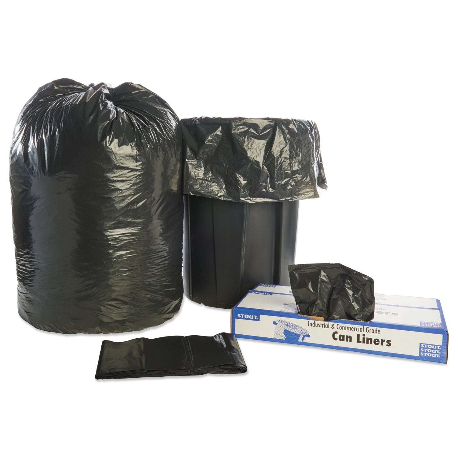 total-recycled-content-plastic-trash-bags-60-gal-15-mil-38-x-60-brown-black-100-carton_stot3860b15 - 5