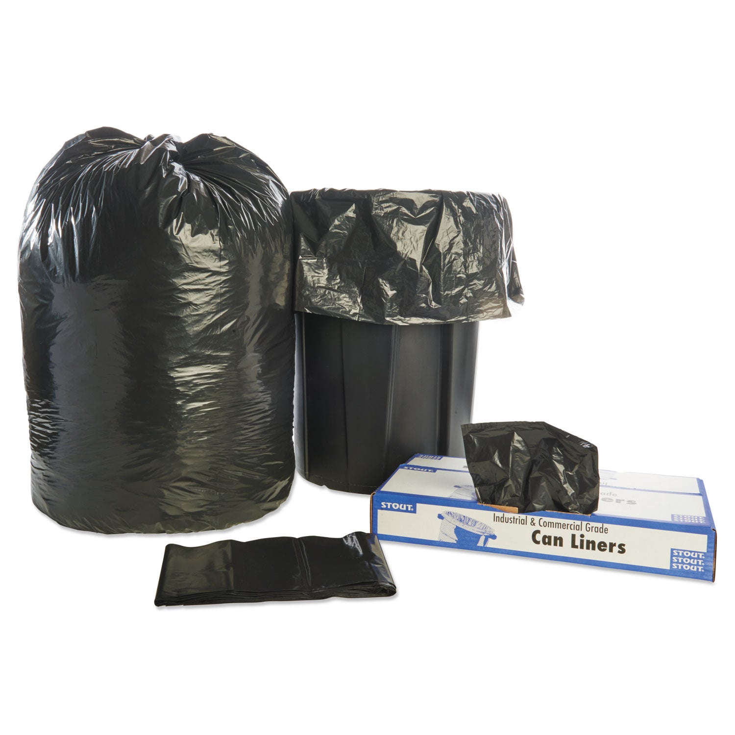 total-recycled-content-plastic-trash-bags-65-gal-15-mil-50-x-51-brown-black-100-carton_stot5051b15 - 5