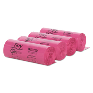 feminine-hygiene-sanitary-disposal-bags-4-x-10-pink-black-150-bags-roll-4-rolls-carton_stotguf - 5
