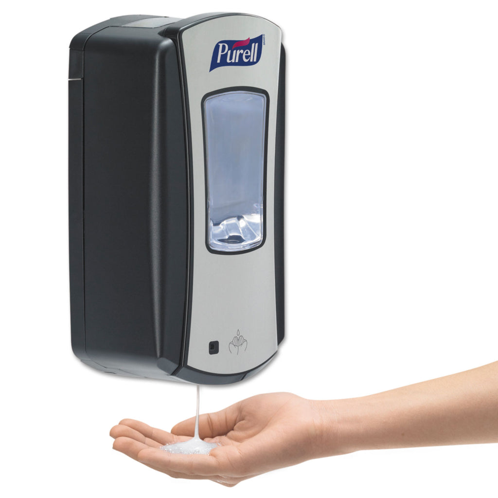 LTX-12 Touch-Free Dispenser, 1,200 mL, 5.75 x 4 x 10.5, Black